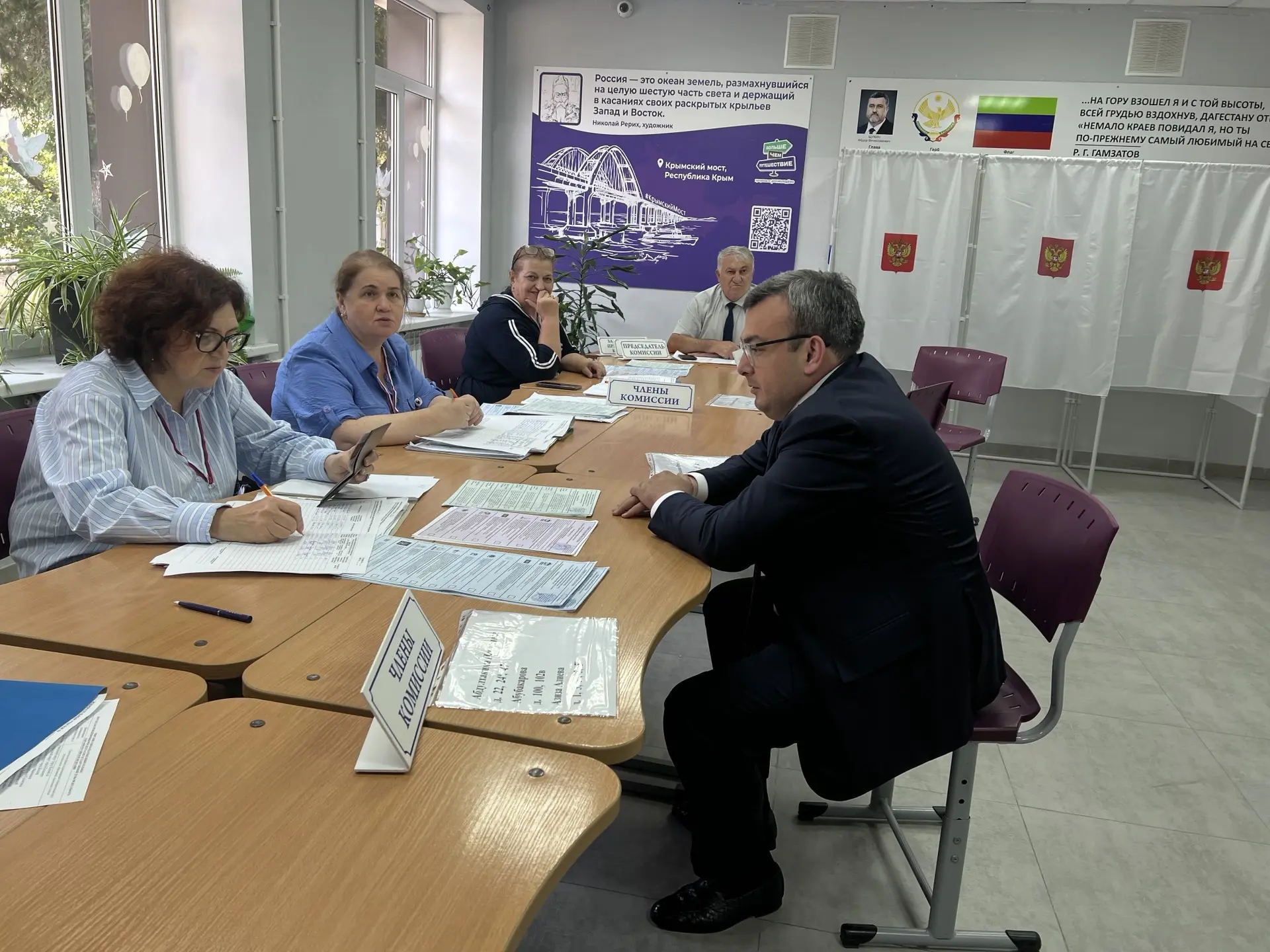 Магомедзагид Кихасуров принял участие в выборах